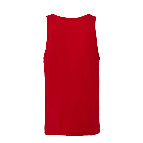 Bella + Canvas Unisex Jersey Tank Top L Röd Red L