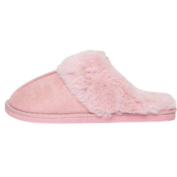 Threadbare Dam Solace Mocka Mule Tofflor 3 UK Rosa Pink 3 UK