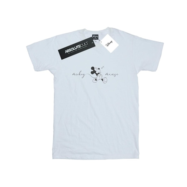 Disney Herr Mickey Mouse Whistle T-shirt 4XL Vit White 4XL
