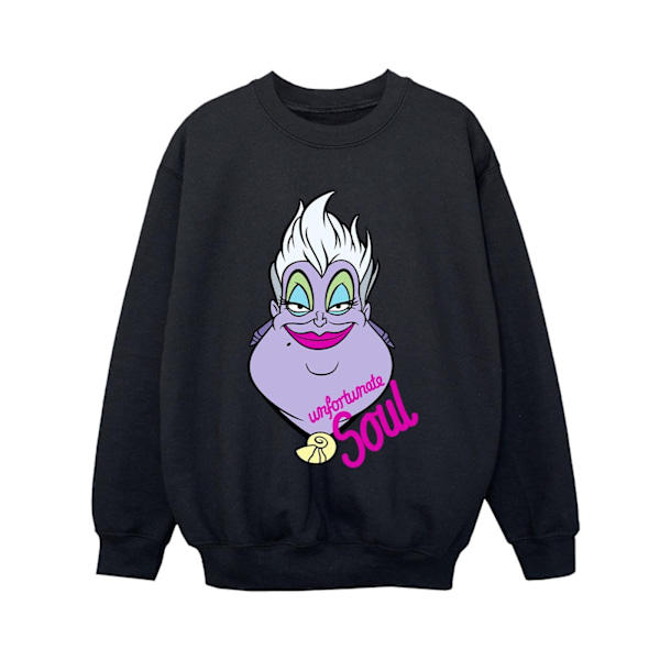 Disney Boys Villains Ursula Unfortunate Soul Sweatshirt 12-13 år Black 12-13 Years