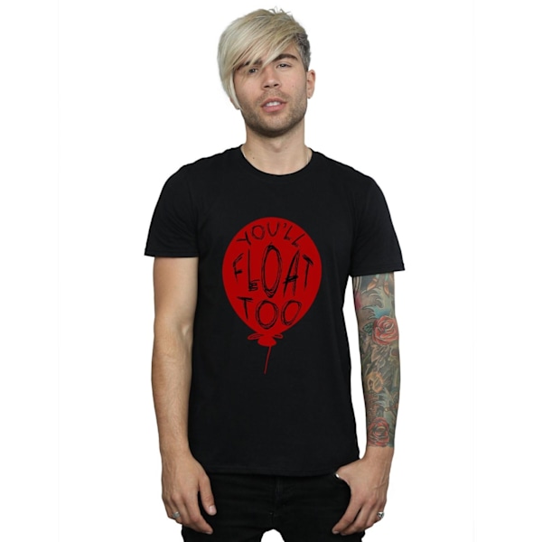 It Herr Pennywise Du Flotter Också T-Shirt S Svart Black S