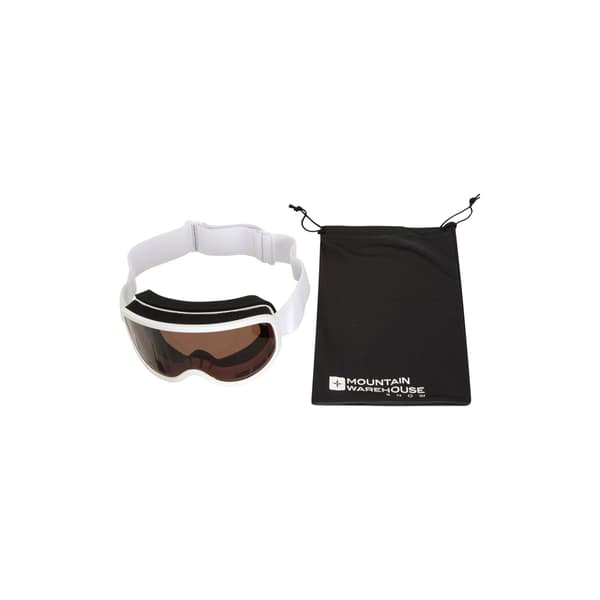 Mountain Warehouse Unisex Vuxen Skidglasögon One Size Vit White One Size
