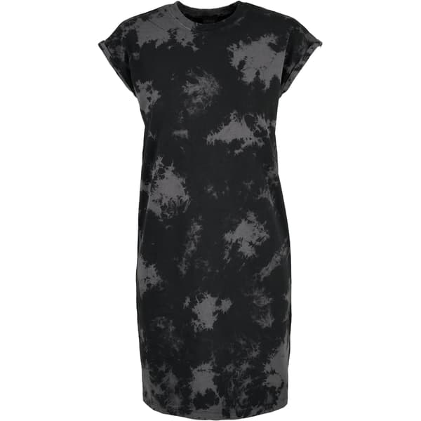 Urban Classics Dam/Dam Blekt Klänning L Svart/Grå Black/Grey L