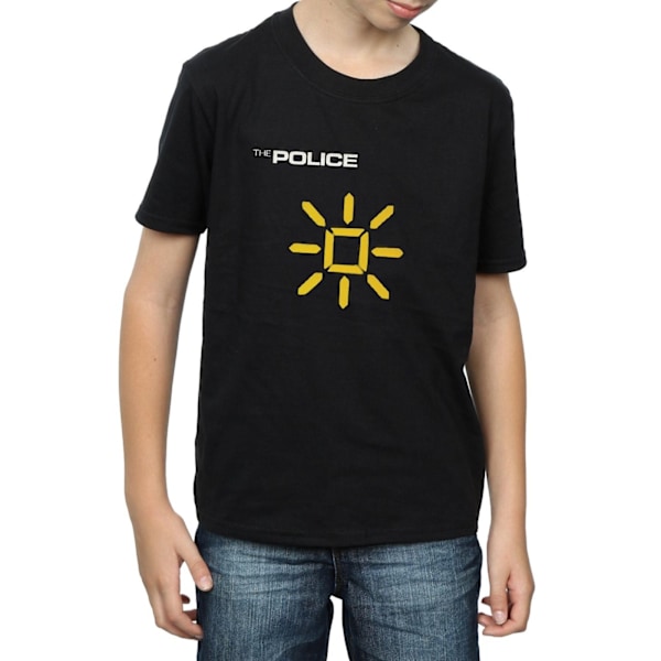 The Police Boys Invisible Sun T-Shirt 5-6 år Svart Black 5-6 Years