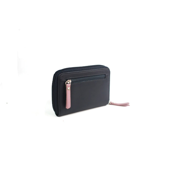 Eastern Counties Leather Athena Läderplånbok En Storlek Marinblå/Blush Navy/Blush One Size