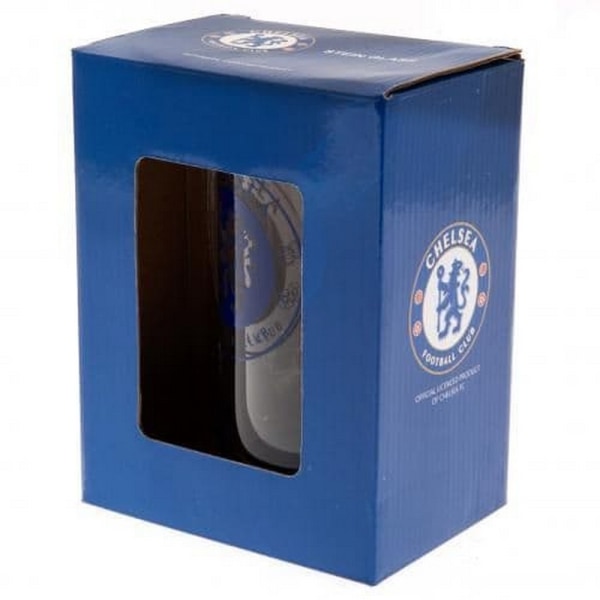 Chelsea FC Crest Beer Stein One Size Clear Clear One Size