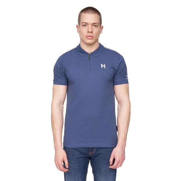 Henleys Mens Tapehen Polo Shirt L Deep Blue Deep Blue L