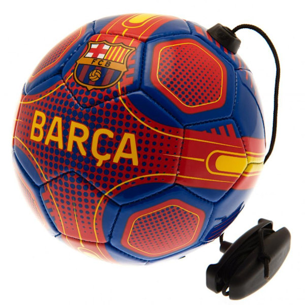 Barcelona FC Skills Training Ball 2 Röd/Marinblå Red/Navy Blue 2