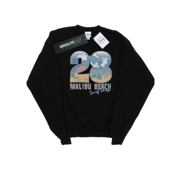 Disney Mickey Mouse Surf Shop Sweatshirt XL Svart för damer/damer Black XL