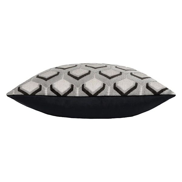 Paoletti Ledbury Jacquard Kuddfodral 45cm x 45cm Grå/Svart Grey/Black 45cm x 45cm