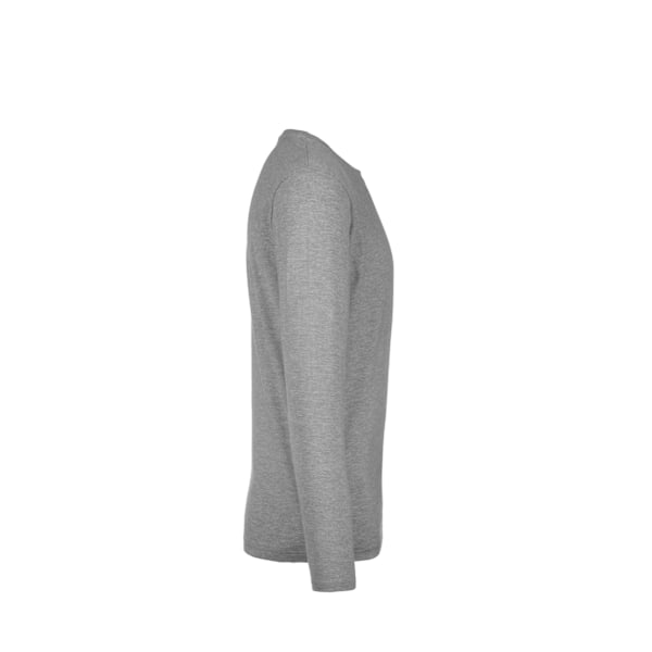 B&C Herr #E190 Långärmad T-shirt L Sportgrå Sport Grey L