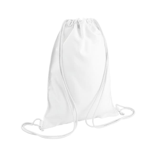 Bagbase Sublimeringssnörsäck En Storlek Vit White One Size