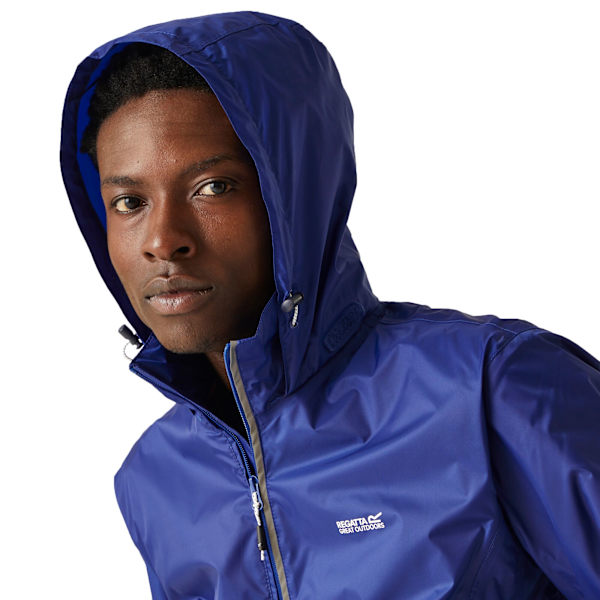 Regatta Lyle IV Vattentät Jacka med Huva för Män 3XL New Royal/Per New Royal/Persimmon 3XL