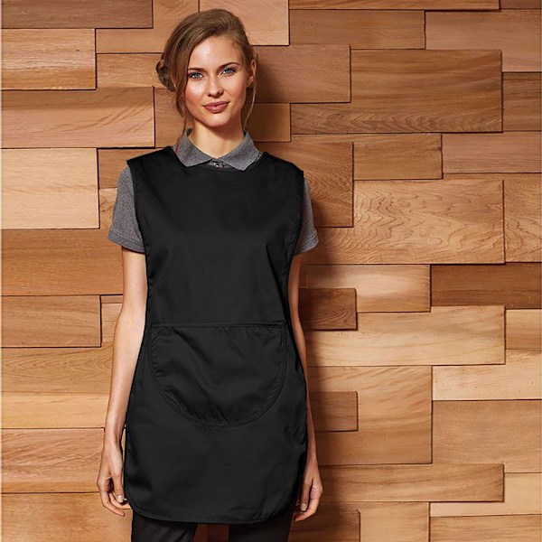 Premier Dam/Kvinnors Fick Tabard / Arbetskläder M Svart Black M