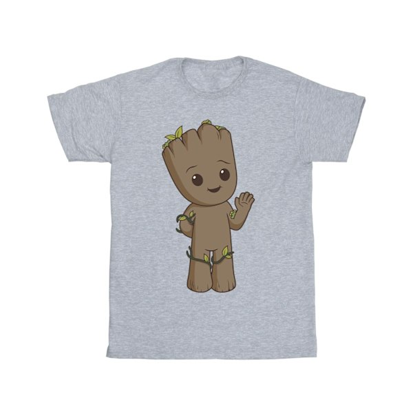 Marvel herr I Am Groot söt Groot T-shirt S Sports Grey Sports Grey S