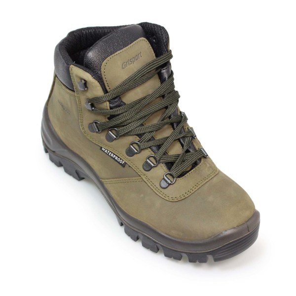 Grisport Herr Glencoe Nubuck Walking Boots 10 UK Green Green 10 UK
