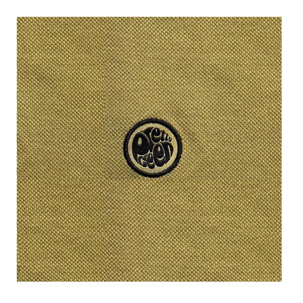 Pretty Green Herr Bomull Pikétröja S Khakigrön Khaki Green S