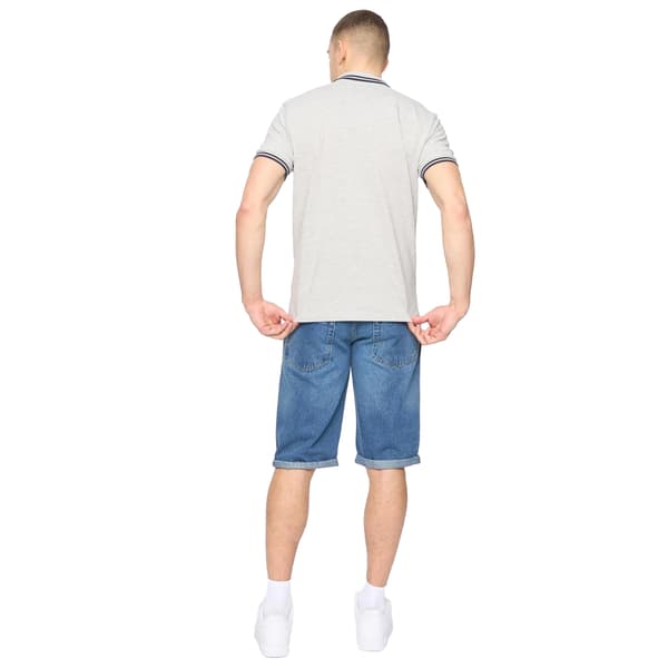 Crosshatch Changra Pikétröja för Män M Gråmelerad Grey Marl M