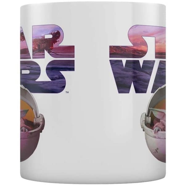 Star Wars: The Mandalorian Cradle Mug En Storlek Vit White One Size