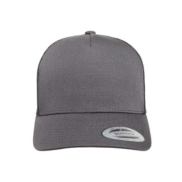 Flexfit By Yupoong 5 Panel Retro Trucker Cap One Size Charcoal Charcoal One Size