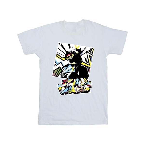 Star Wars Herr Vader Vattenfärg Pop Art T-shirt 4XL Vit White 4XL