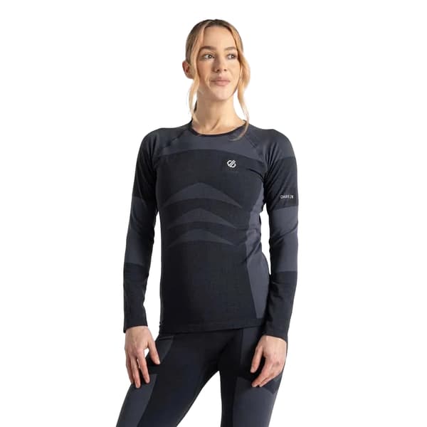 Dare 2B Dam/Dam In The Zone II Långärmad Underställströja Black L-XL