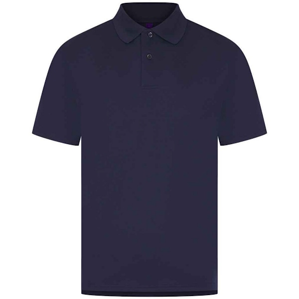 Henbury Pikétröja för män S Röd Red S