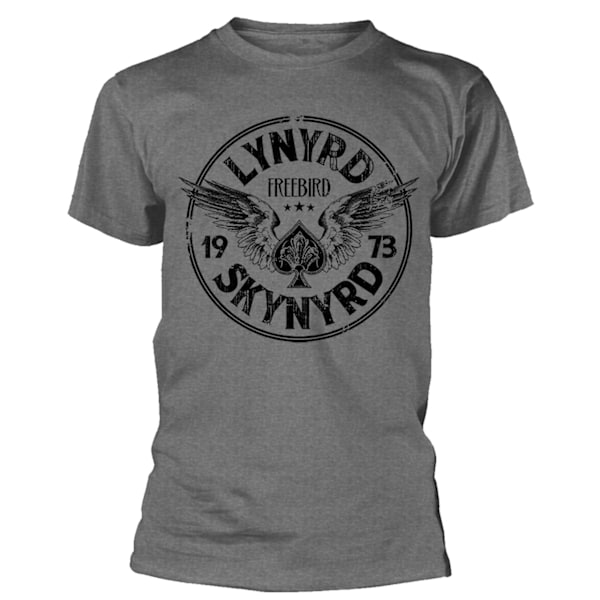 Lynyrd Skynyrd Unisex Adult Bird ´73 Wings Bomull T-shirt S Grey S