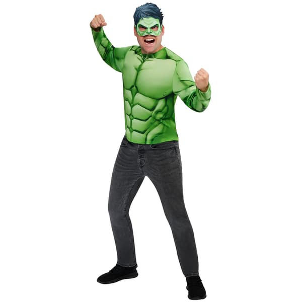 Hulk Herr Kostymtopp M-L Grön Green M-L