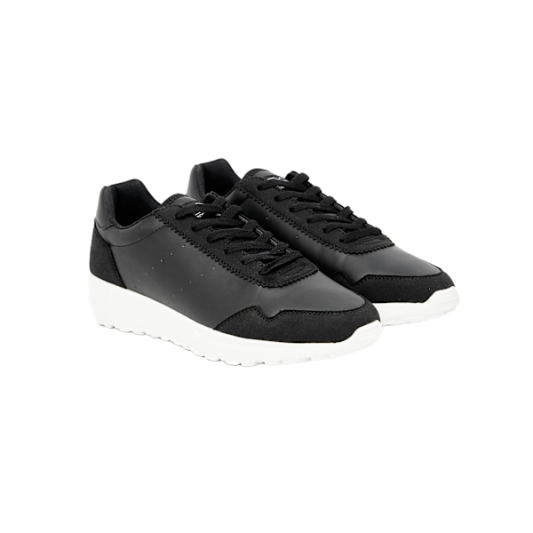 Crosshatch Zetland MVE Suede Sneakers för Herr 10 UK Svart Black 10 UK