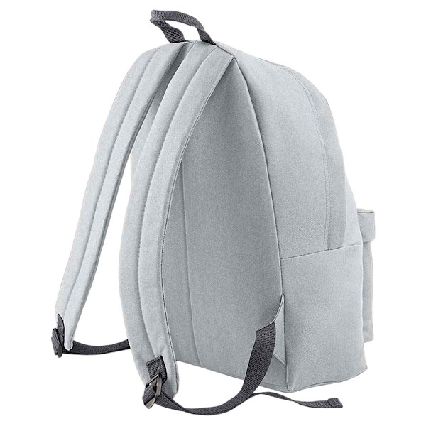 Bagbase Original Plain Ryggsäck One Size Ljusgrå/Grafitgrå Light Grey/Graphite Grey One Size