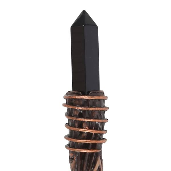 Something Different Skydds-Obsidianstav One Size Brun/Bla Brown/Black One Size