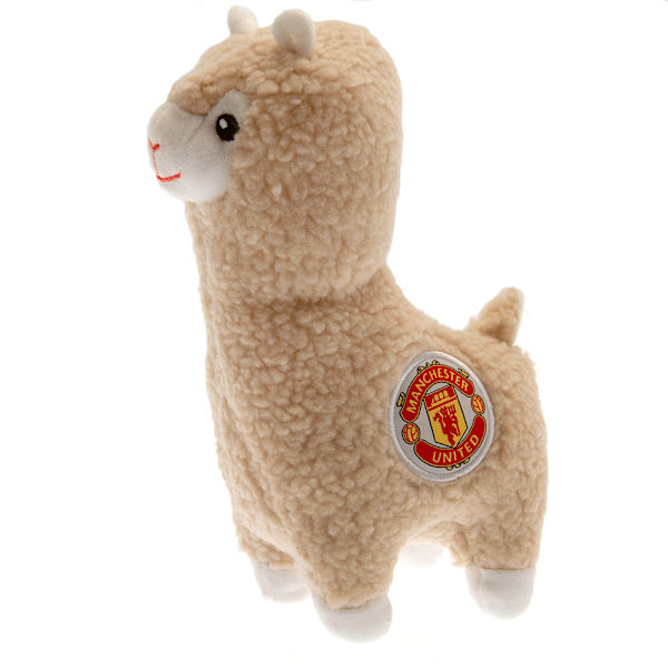 Manchester United FC Alpacka Plyschleksak One Size Cream Cream One Size