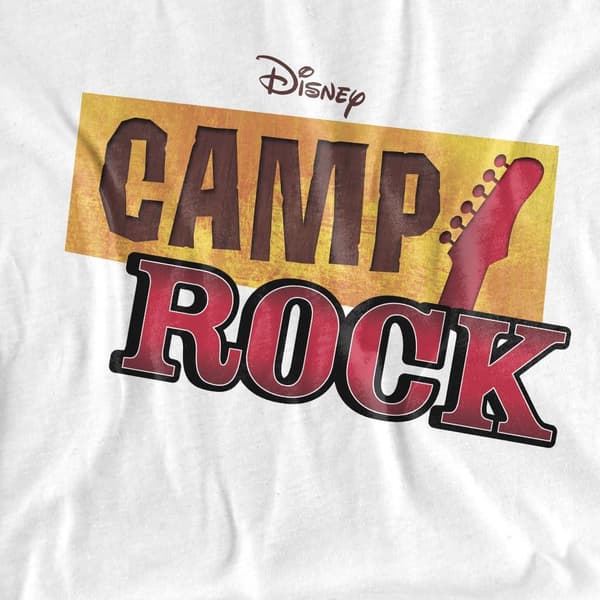 Camp Rock Herr Klassisk Logotyp T-shirt M Vit White M