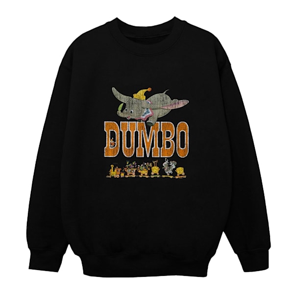 Disney Boys Dumbo The One And Only Sweatshirt 9-11 År Svart Black 9-11 Years