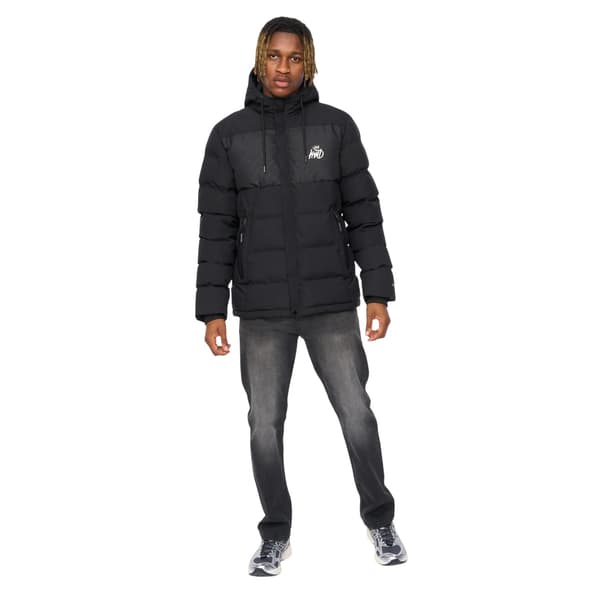 Kings Will Dream Fractioned Puffer Jacka Herr XL Svart Black XL