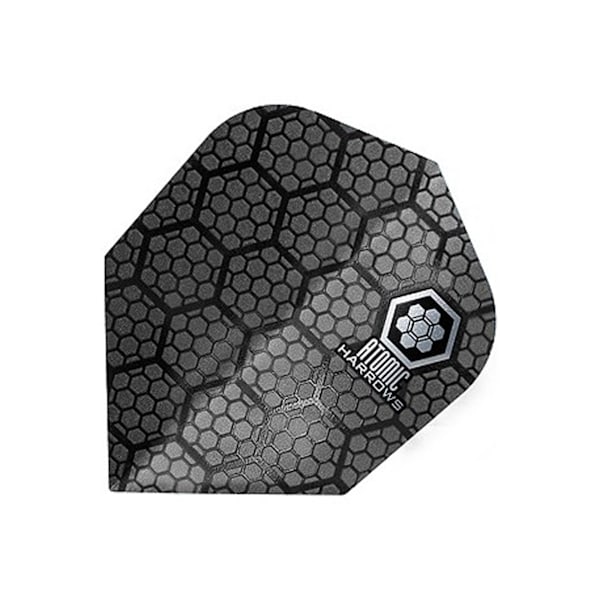 Harrows Twin Pack Dart Flights One Size Svart/Silver Black/Silver One Size