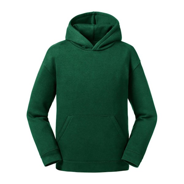 Russell Kids/Childrens Authentic Hooded Sweatshirt 3-4 år Bo Bottle Green 3-4 Years