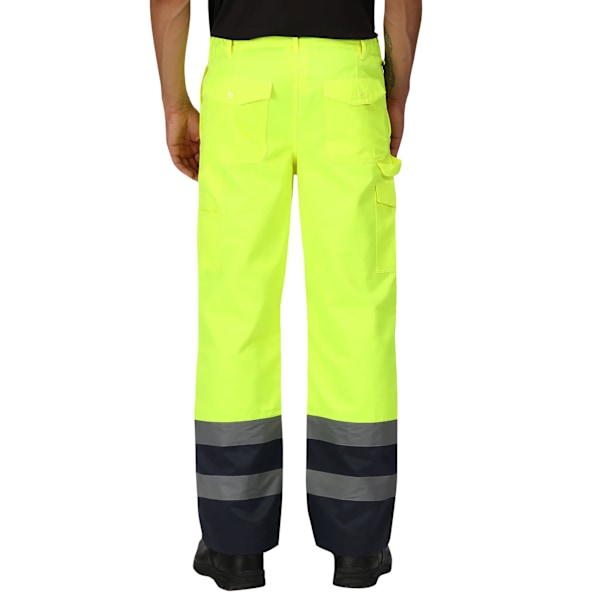 Regatta Pro Hi-Vis Cargo Byxor 46R Gul Yellow 46R