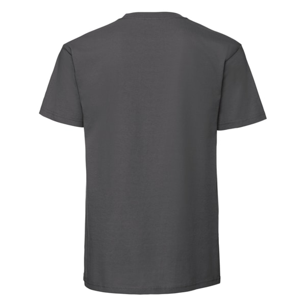Fruit Of The Loom Mens Iconic Premium Ringspun Cotton T-Shirt S Light Graphite S