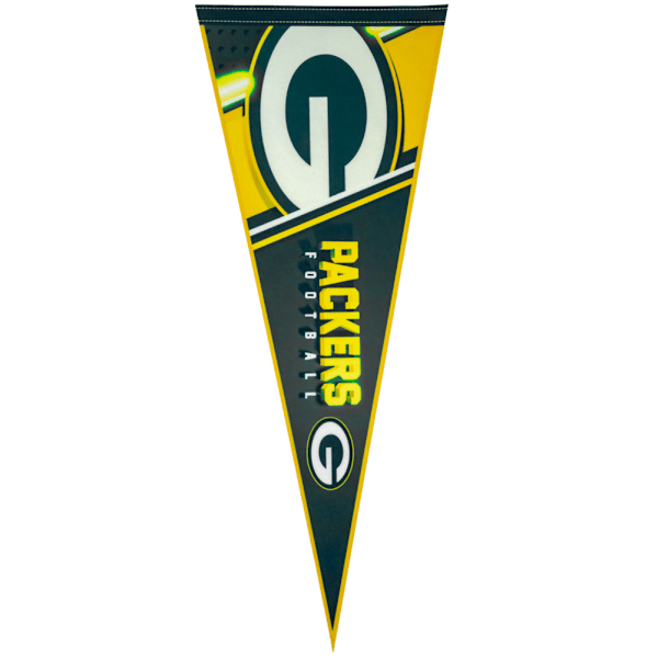 Green Bay Packers Classic Felt Pennant One Size Svart/Gul/Vit Black/Yellow/White One Size