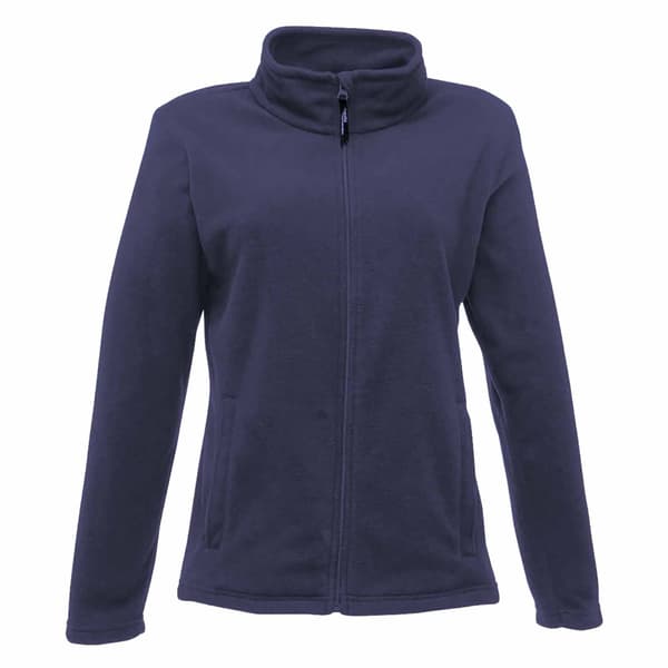 Regatta Professional Dam/Dam Microfleece Jacka med Hel Dragkedja Dark Navy 16