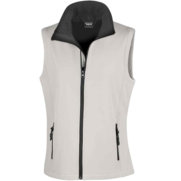 Result Dam/Kvinnor Core Tryckbar Mjuk Skal Väst M Vit White/Black M