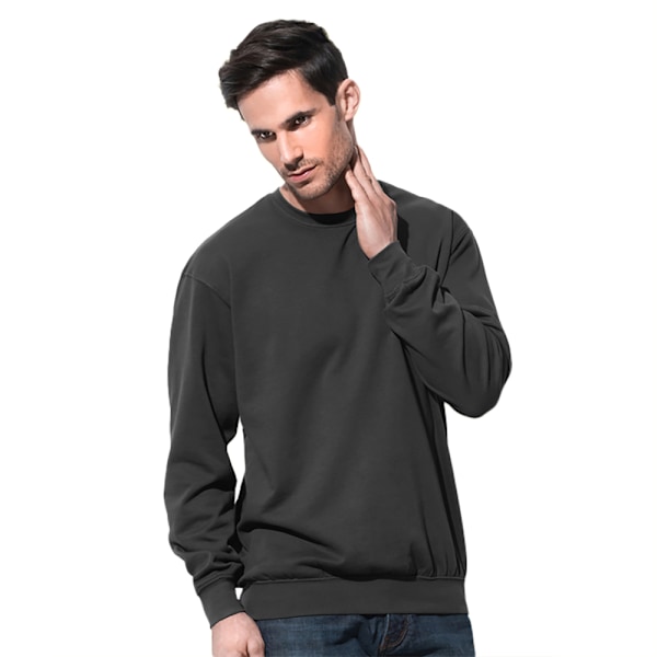 Stedman Mens Classic Sweat M Black Opal Black Opal M