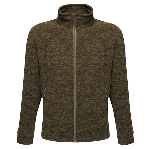 Regatta Thornly Full Zip Fleece S Mörk Khaki Marl Dark Khaki Marl S