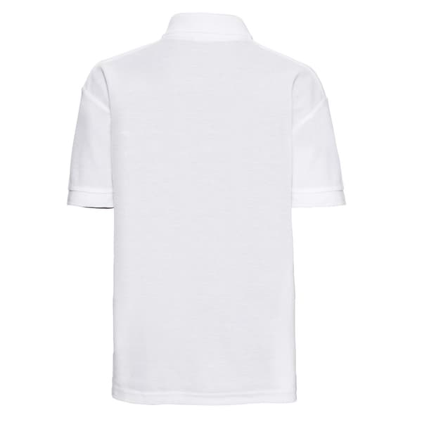 Russell Barn/Barn Classic Polycotton Polotröja 1-2 år White 1-2 Years