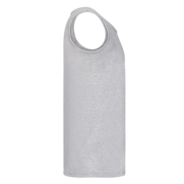 Fruit of the Loom Mens Valueweight Heather Athletic Vest Top S Heather Grey S