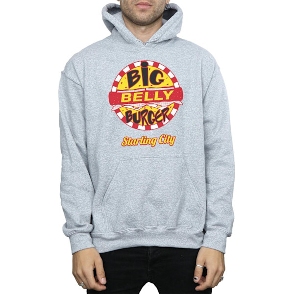DC Comics Herr Arrow Big Belly Burger Logo Hoodie L Sports Grey Sports Grey L