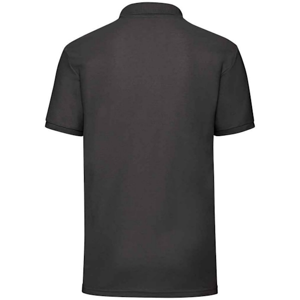 Fruit of the Loom Pique Poloskjorta L Svart Black L