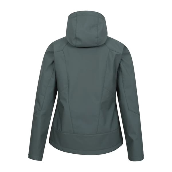 Mountain Warehouse Dam/Kvinnor Helsinki Återvunnen Softshelljacka Green 6 UK